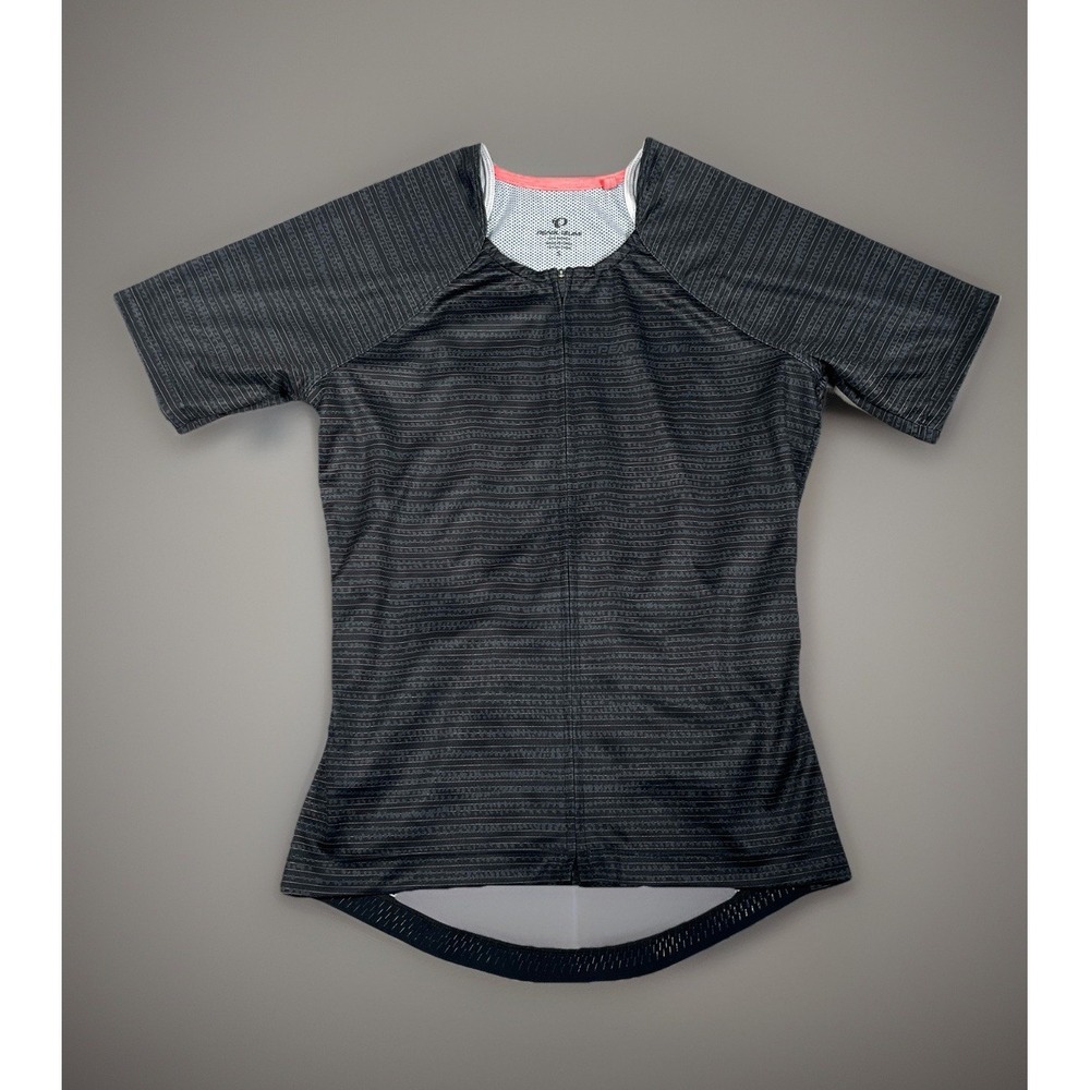 PEARL IZUMI Cycling Jersey Women's Small Biking Full Zip w/ Zipped Pocket